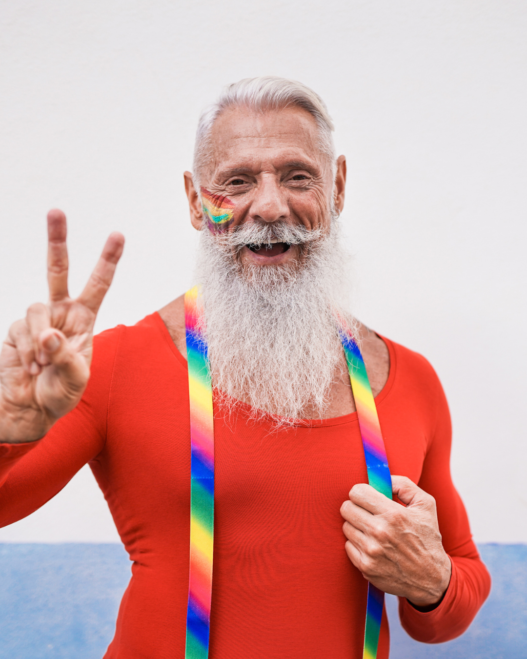 Members of London's LGBTQIA+ community together