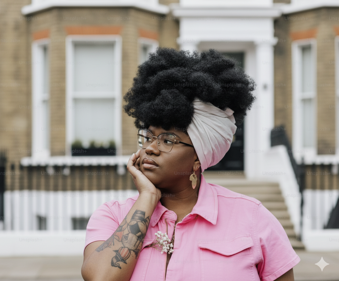 A Black queer woman