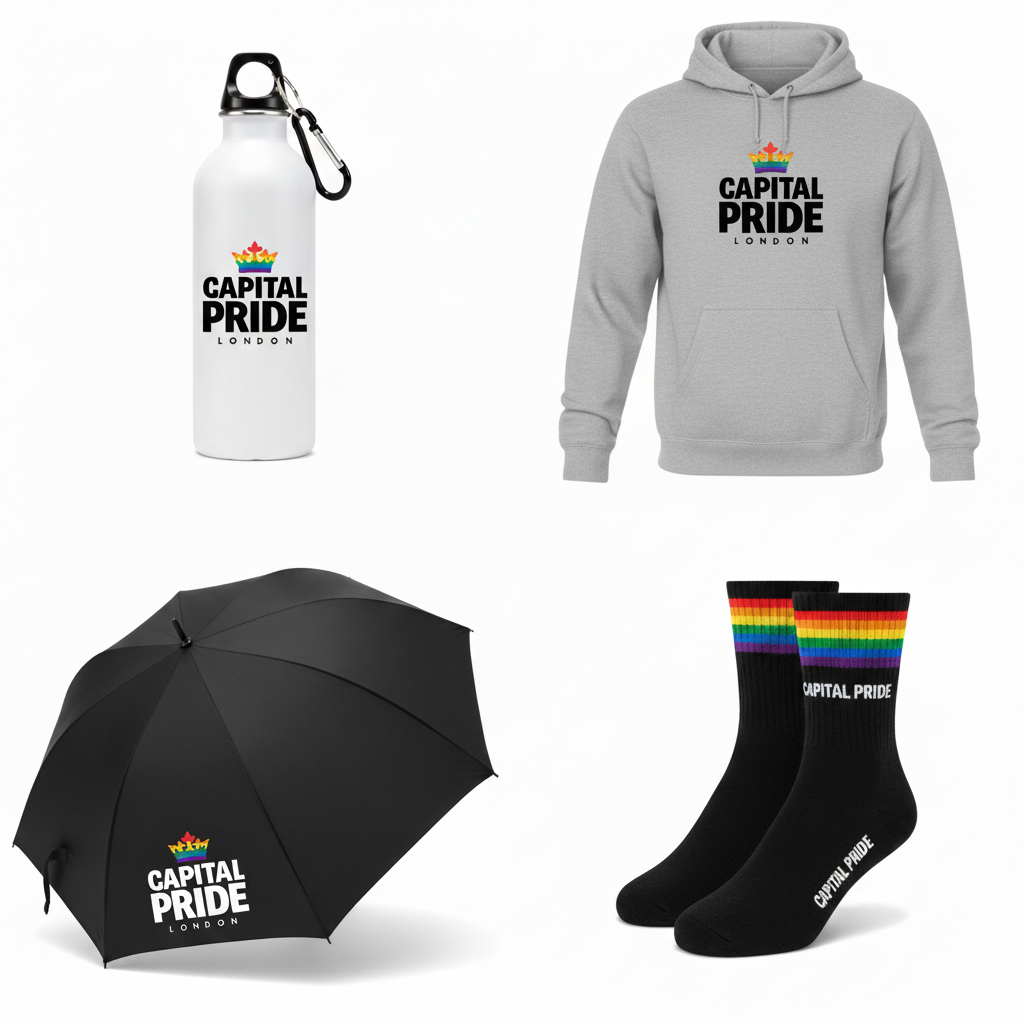 Capital Pride London merchandise