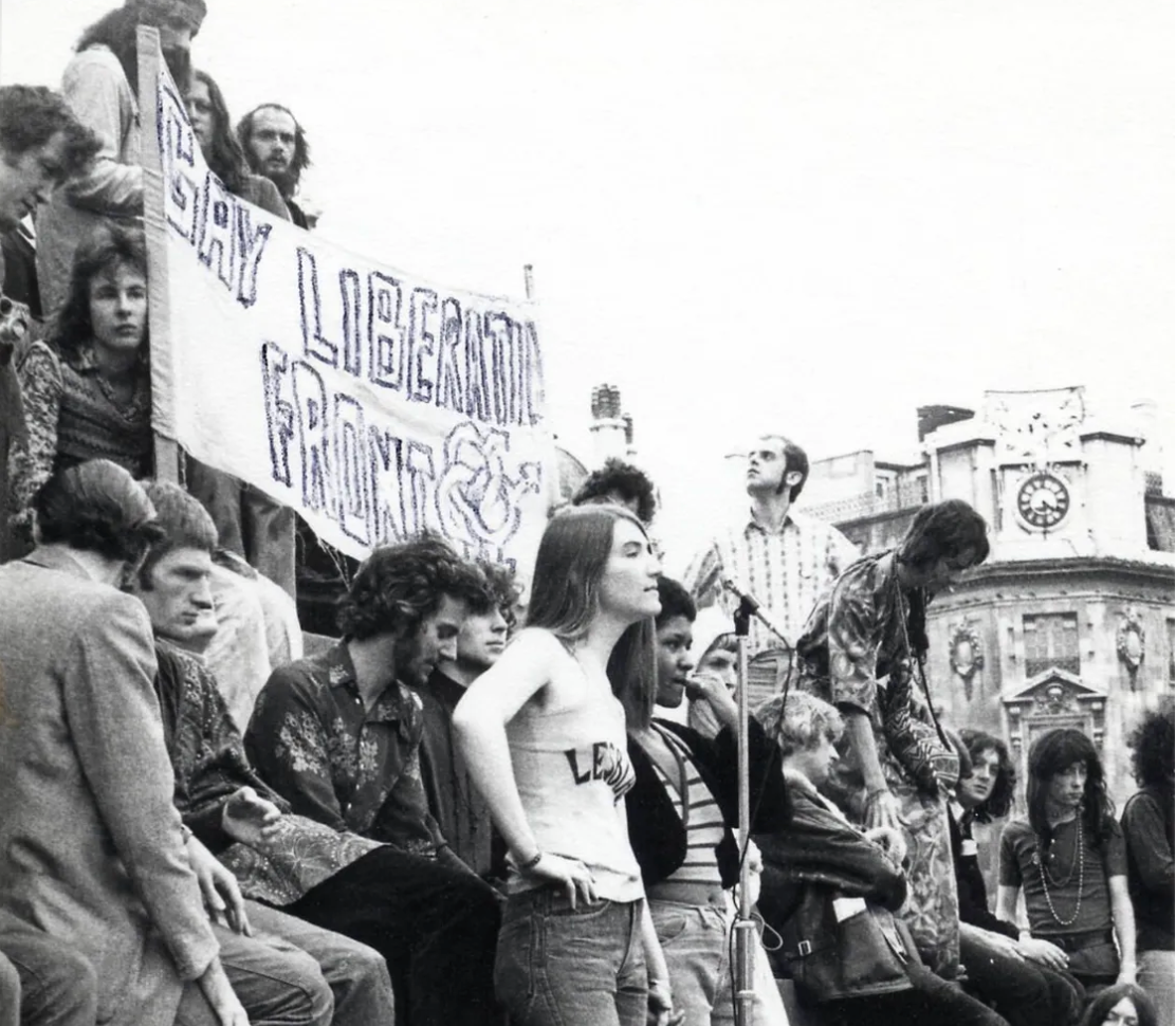 GLF youth group demonstration