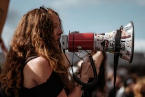 A megaphone
