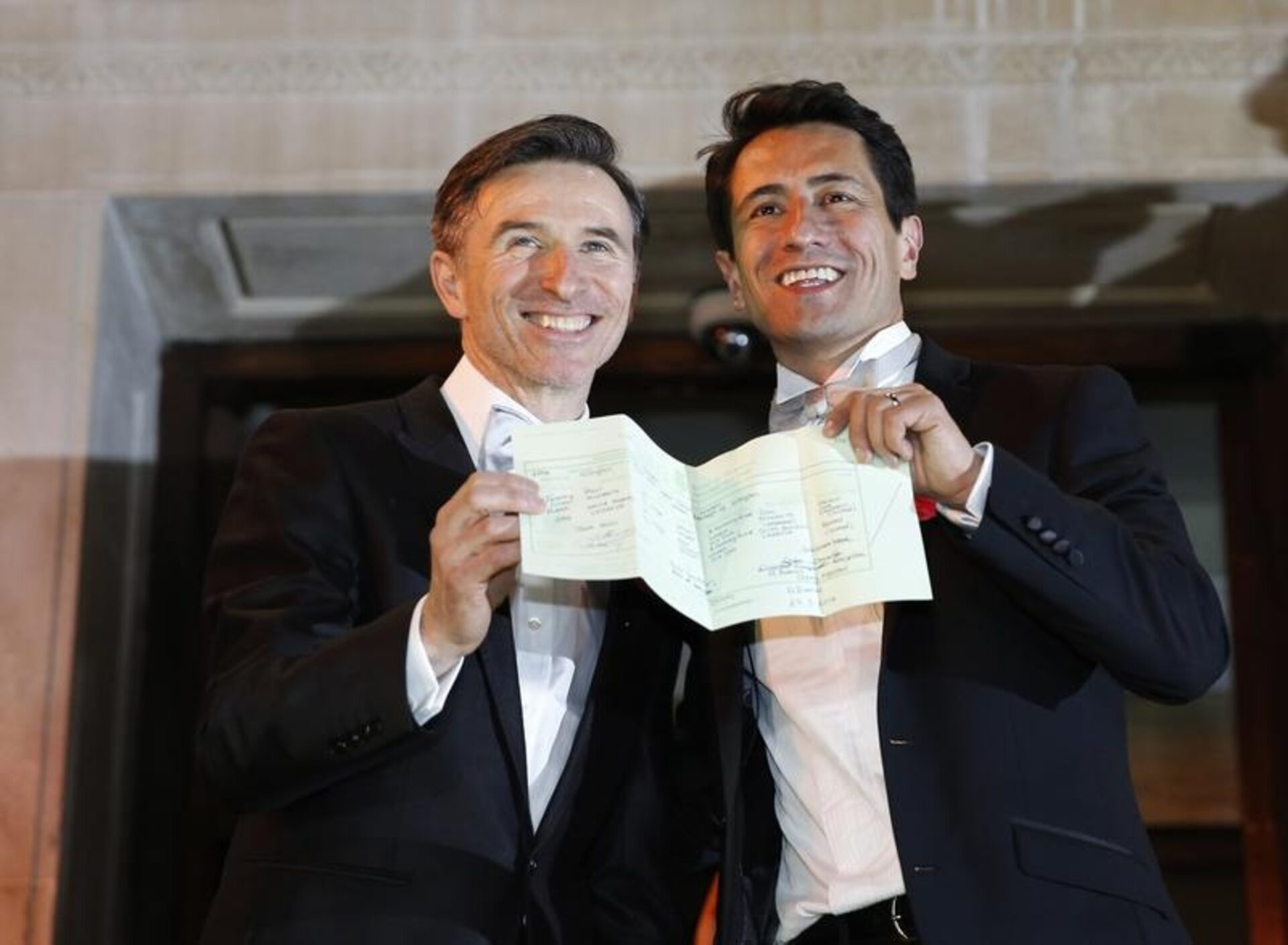 Same-sex marriage legalised